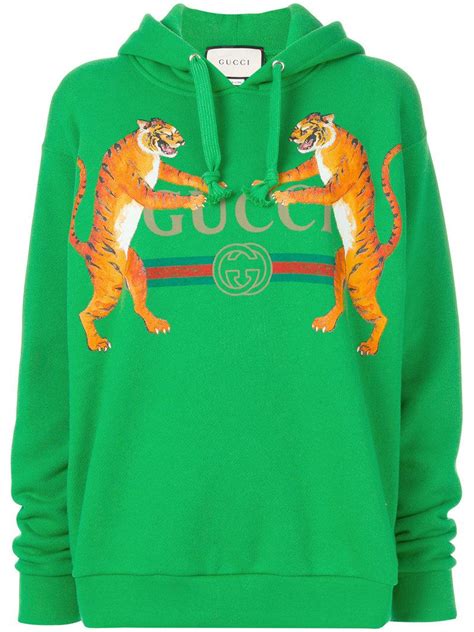 gucci tiger print hoodie|gucci tiger tracksuit.